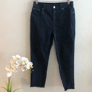 Chico's, Fabulously Slimming Sz 0 Dark Blue Jeans